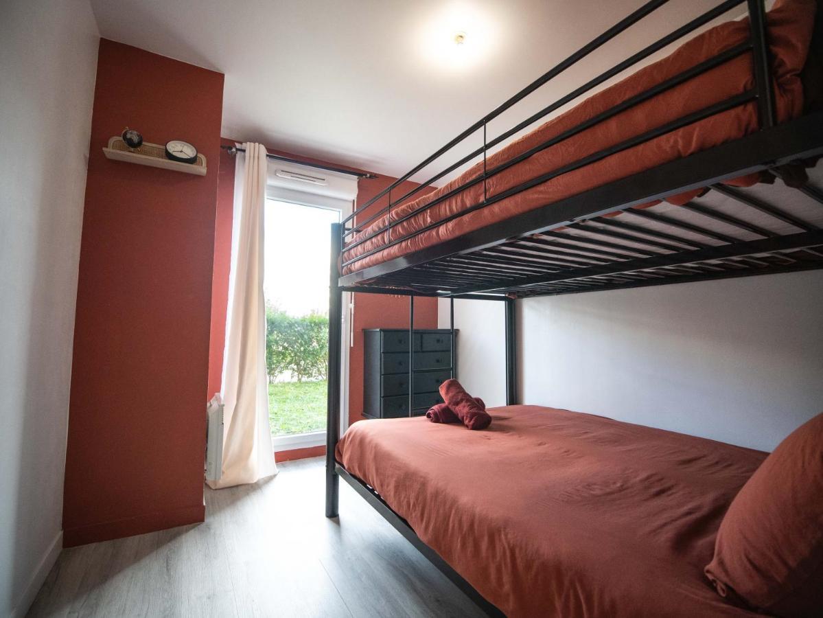 Appartement 10 Mins Disneyland - Jardin Et Parking Montévrain Eksteriør billede